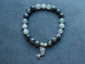 Bracelet d'intention - Souveraine intérieure (Labradorite & larvikite)