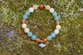 Bracelet d’intention - Ruche vivante (Aventurine, calcite orange & cornaline)