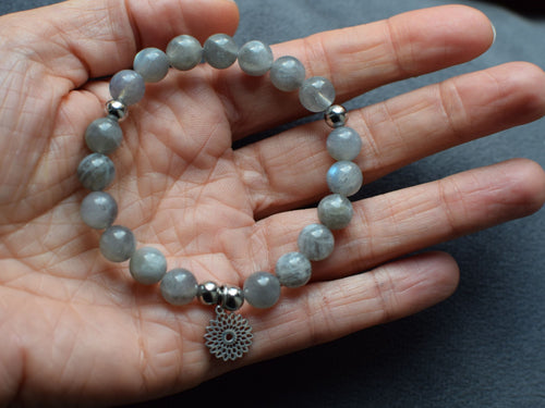 Bracelet d'intention - Aura de protection (Labradorite)