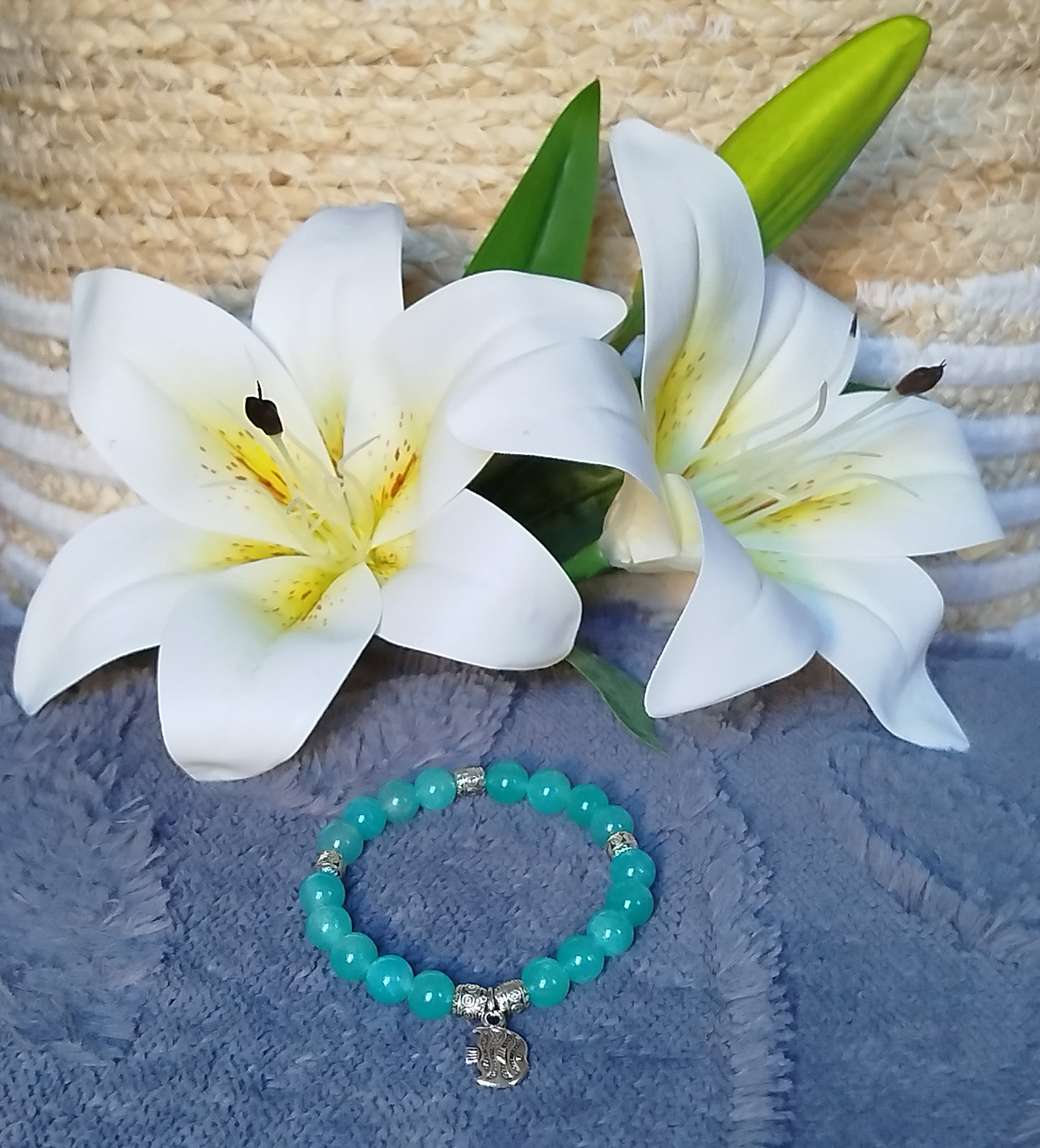 Bracelet d'intention - Courant libre (Amazonite)