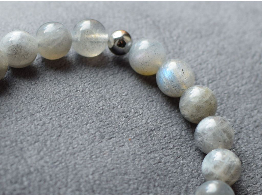 Bracelet d'intention - Aura de protection (Labradorite)