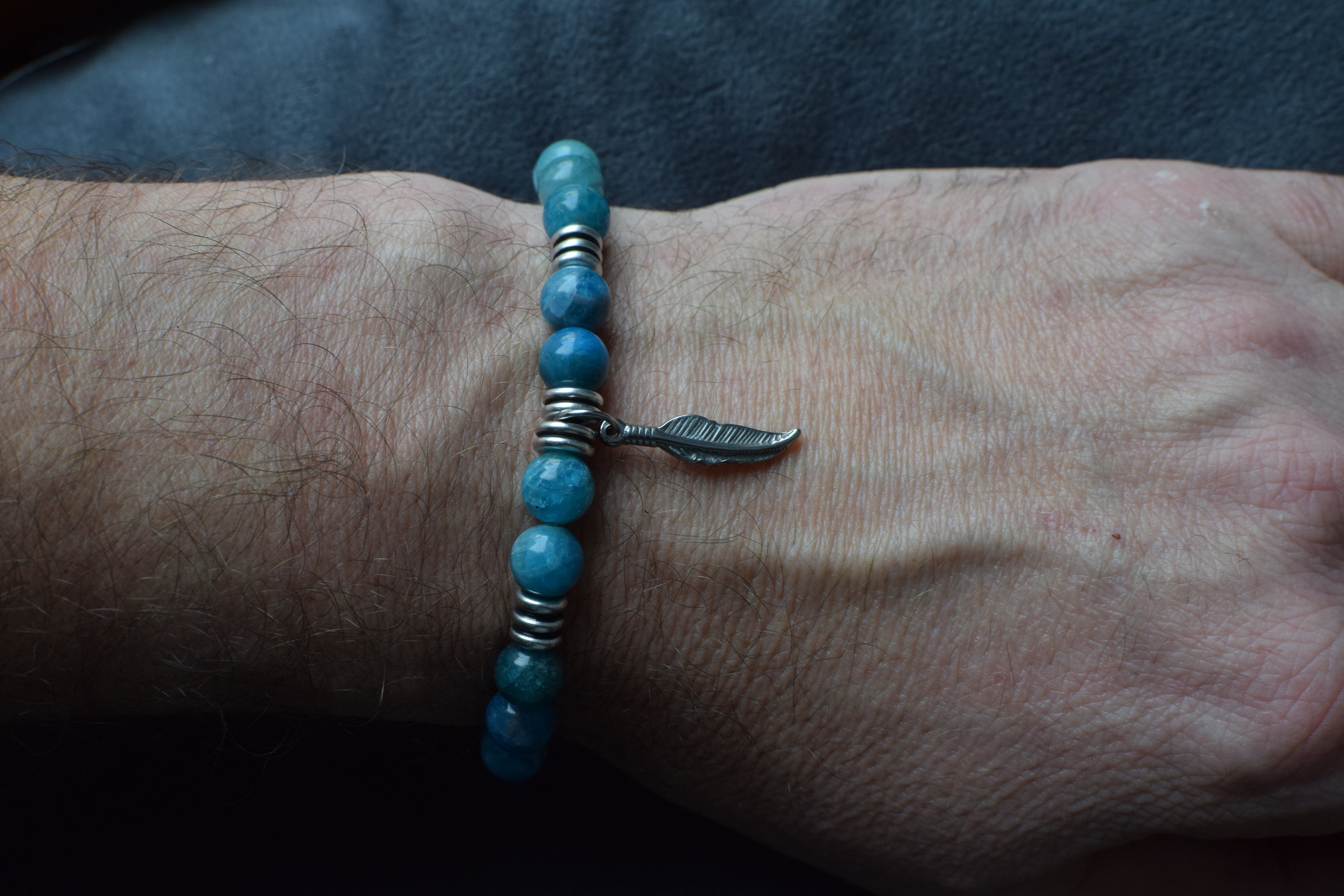 Bracelet d'intention - Souffle d'horizon (Apatite)