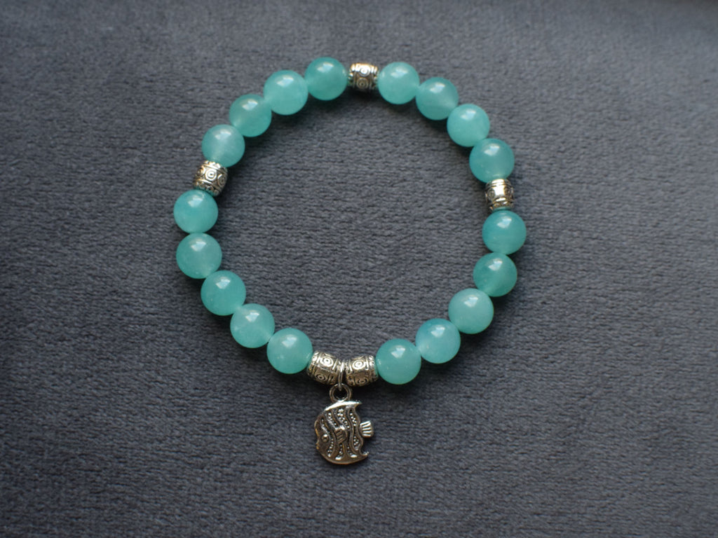 Bracelet d'intention - Courant libre (Amazonite)