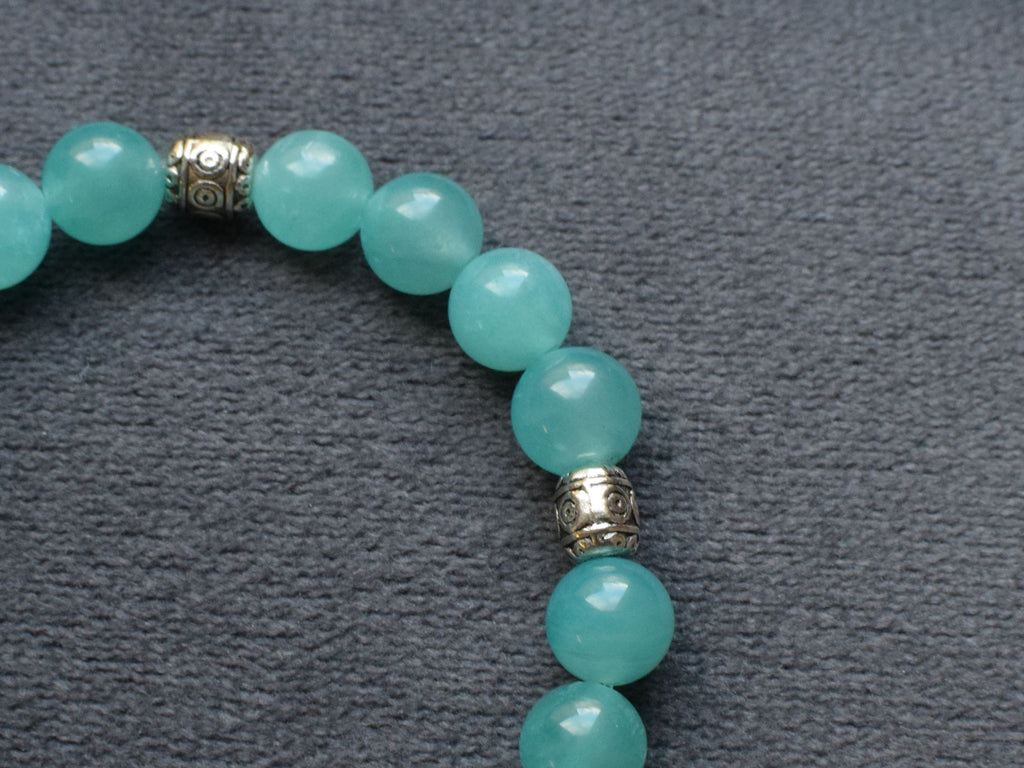 Bracelet d'intention - Courant libre (Amazonite)