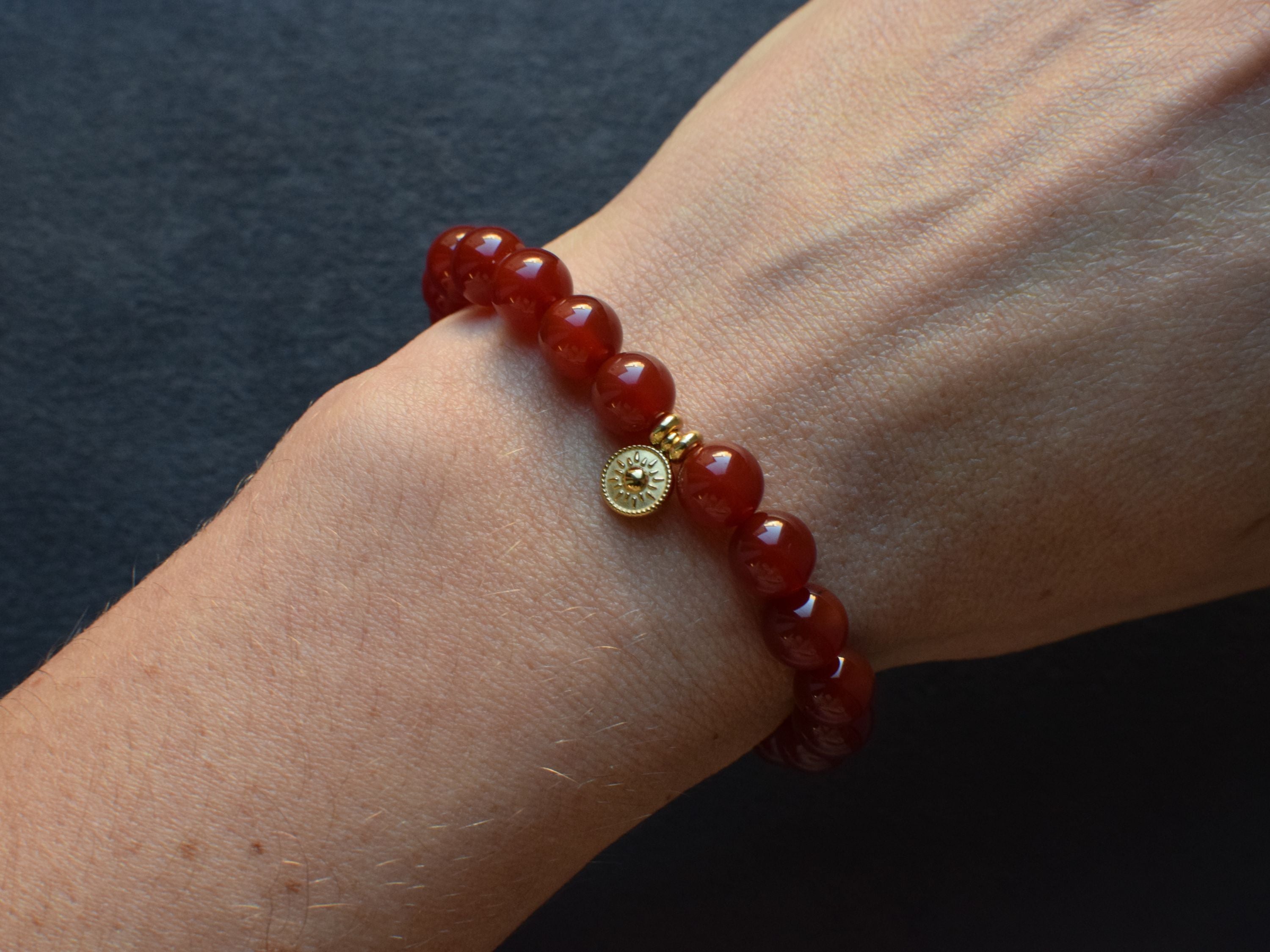 Bracelet d'intention - Rayonnement intérieur (Cornaline)