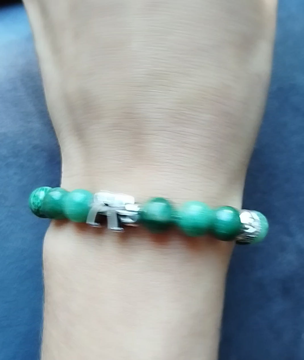 Bracelet d'intention - Mémoire ancestrale (Budstone)