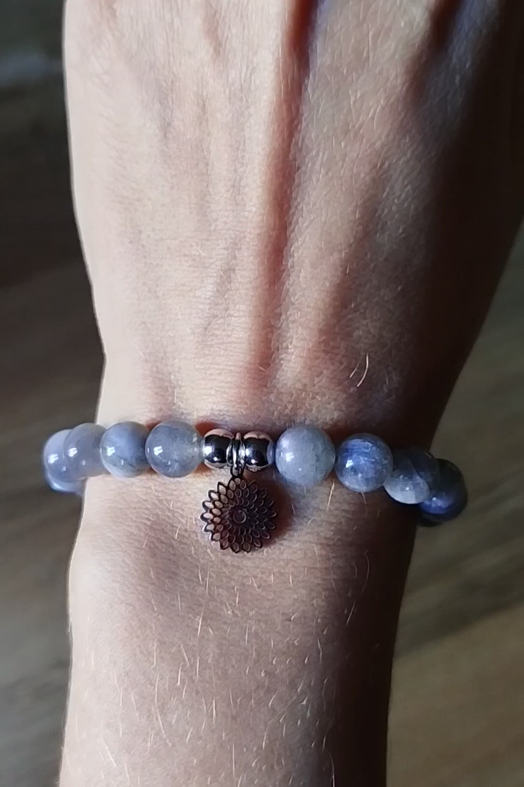 Bracelet d'intention - Aura de protection (Labradorite)