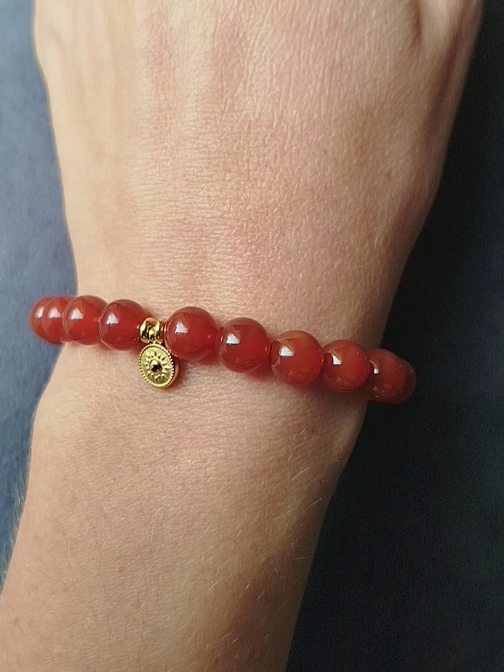 Bracelet d'intention - Rayonnement intérieur (Cornaline)