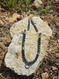Collier d’intention - Origine Minérale  (Agate mousse, pierre de lave, cristal de roche)