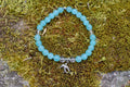 Bracelet d’intention - Libre envol (Amazonite & cristal de roche)