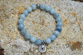 Bracelet d'intention – Murmure des Rivages (Aigue-marine)