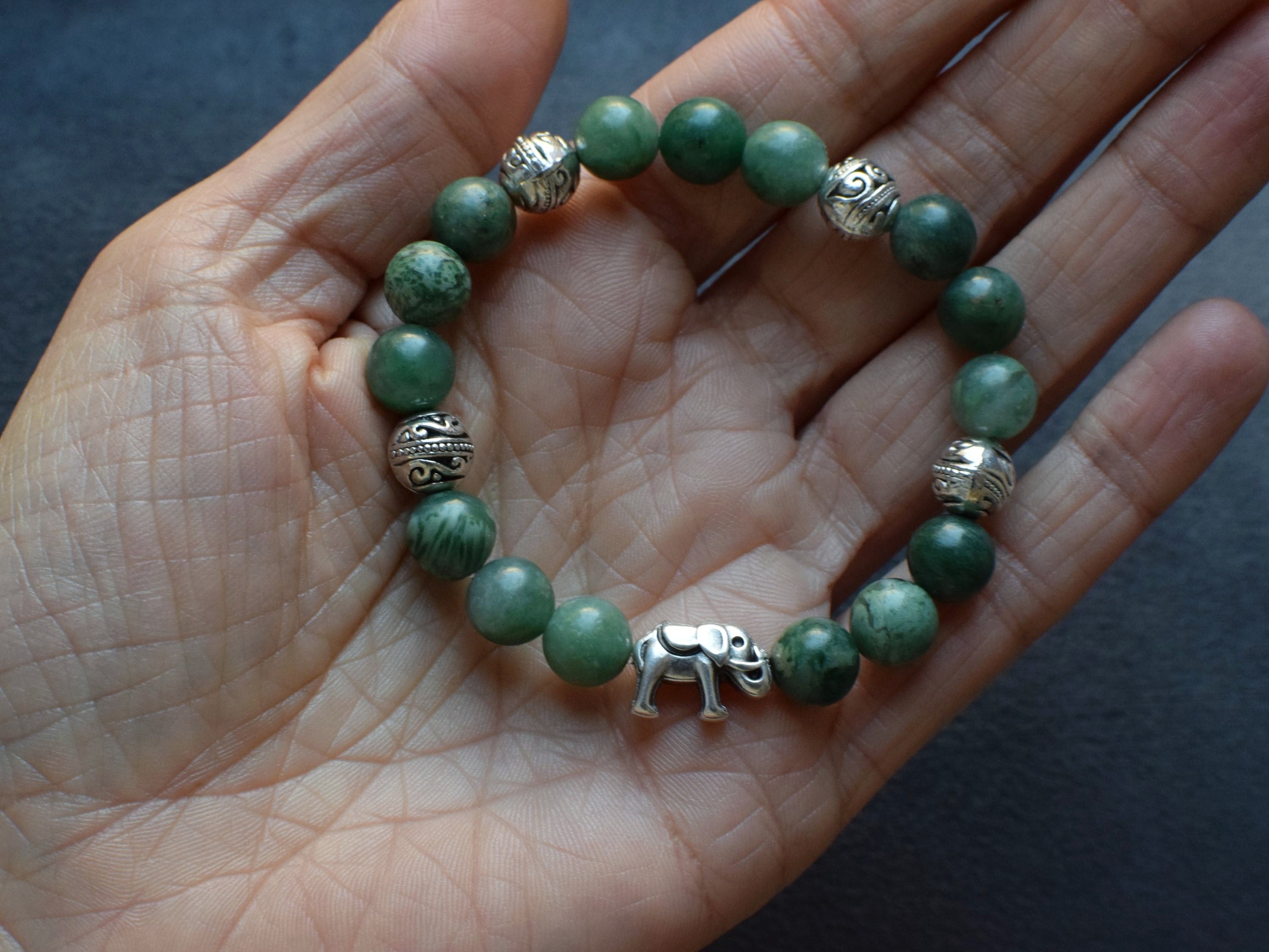 Bracelet d'intention - Mémoire ancestrale (Budstone)