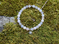 Bracelet d'intention - Éveil Sakura (Agate Fleur de Cerisier)