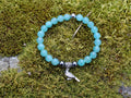 Bracelet d'intention - Ailes Ancrées (Amazonite & Hématite)