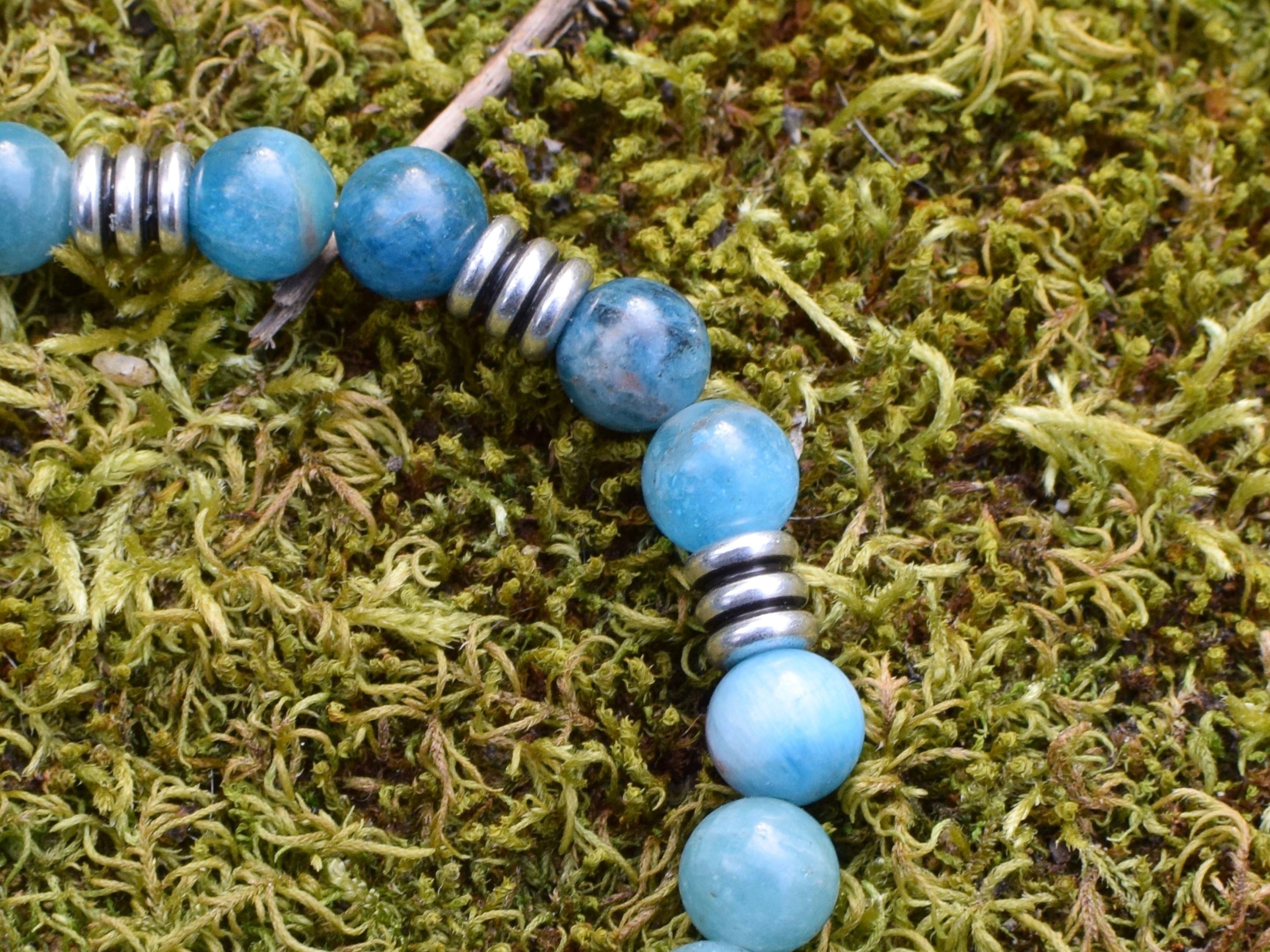 Bracelet d'intention - Souffle d'horizon (Apatite)